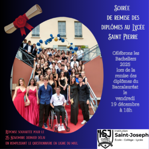 19/12/2025 : Remise diplôme du BAC